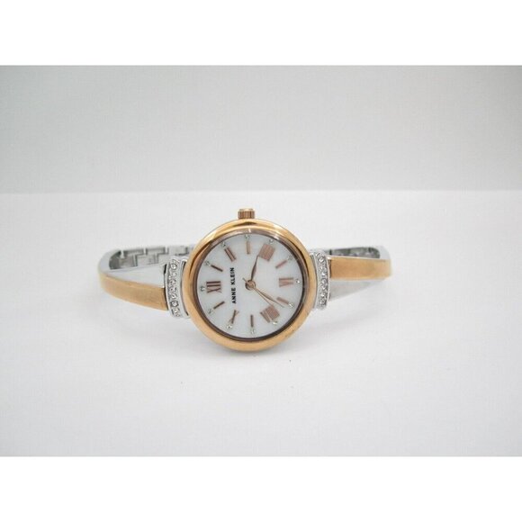 Women Anne Klein Quartz WR Analog 26mm Dial Causal Round Watch (G562) - Picture 7 of 10